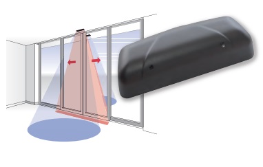  E-Space Magnetantrieb mit Schienenlänge 1400 - 2000 mm für Schiebetüren Holz oder Glas